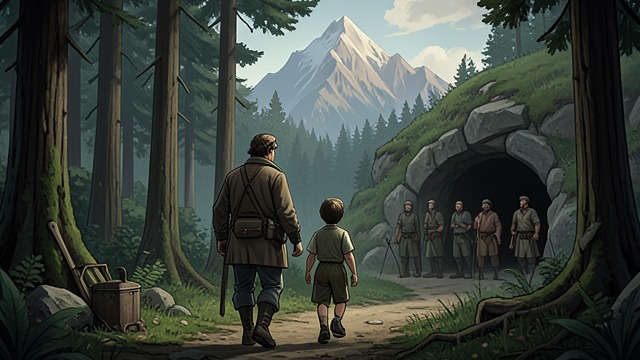 The Escape from the Cave from "The Last of the Mohicans". Leaving the Patient Behind A false cure Duncan tells the family that the evil spirit has been sealed inside the mountain and that the woman must be taken into…