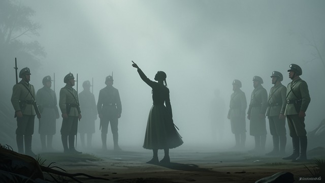 The Call Through Fog from "The Last of the Mohicans". The Call Through Fog Recognition at a distance Alice calls to Munro as the fugitives approach the fort through fog and gunfire.