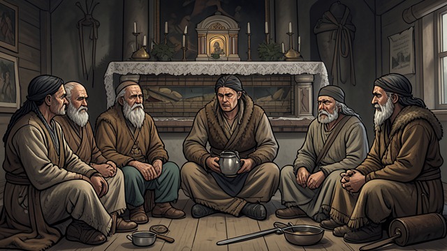 A Council of Prudence from "The Last of the Mohicans". Planning Instead of Charging Risks weighed Some Huron chiefs favor a direct attack on the Delaware camp.