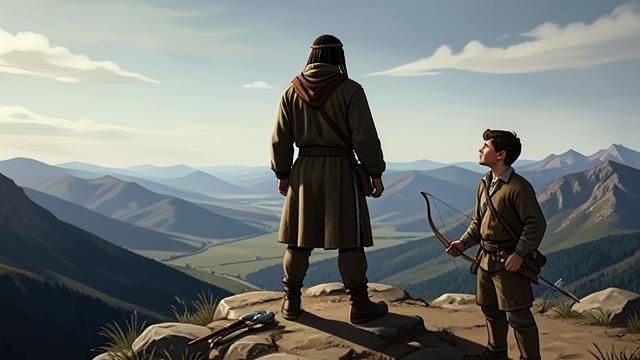The Scattered Family from "The Last of the Mohicans". A Line Nearing Its End Deaths Across Generations Chingachgook says that the members of his family have departed one by one.