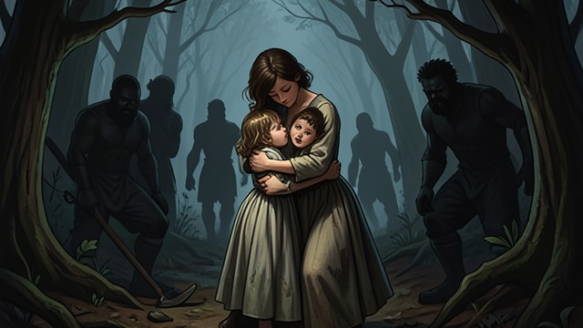 The Sister’s Shelter from "The Last of the Mohicans". The Sister’s Shelter Protecting Alice Cora holds Alice close as the Hurons approach the hidden refuge.