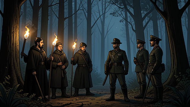 The Final Night from "The Last of the Mohicans". The Final Night Unequal moods The French celebrate victory while the British remain silent and dejected.