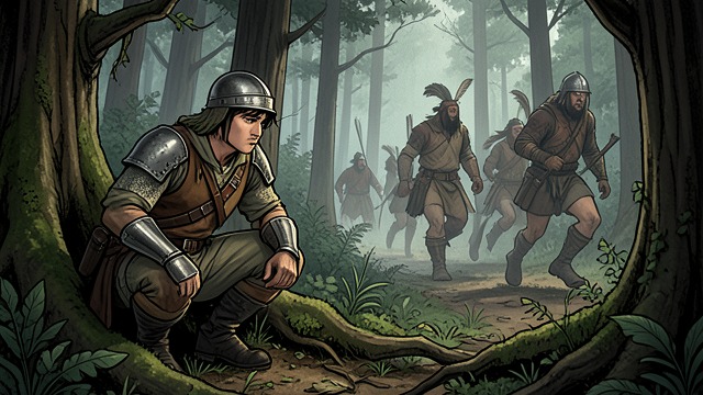Restless in Ambush from "The Last of the Mohicans". Restless in Ambush Eagerness to act Uncas struggles to remain hidden while the Hurons search the island.