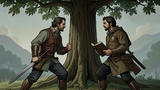 The Argument About Vengeance from "The Last of the Mohicans". Two Moral Languages David’s request David asks Hawkeye not to avenge him if he is killed. He urges forgiveness and prayer for the people who might harm him.