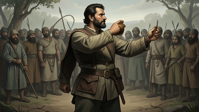 The Marksman’s Proof from "The Last of the Mohicans". Skill Reveals Identity Competing claims Duncan tries to protect Hawkeye by confusing the question of who is La Longue Carabine.