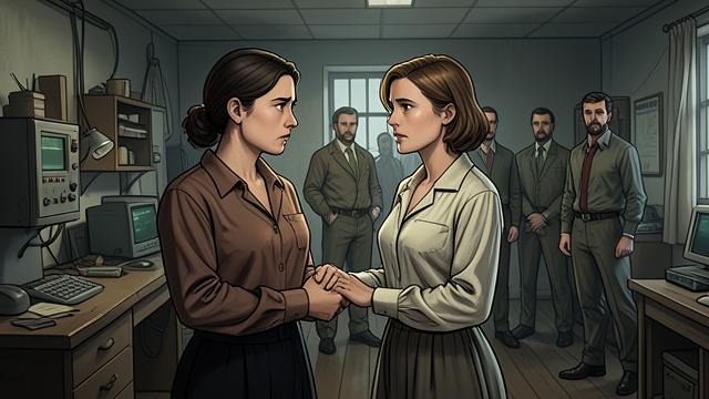 Reunited Before Judgment from "The Last of the Mohicans". Arms Entwined A public sign of care Cora stands beside Alice with their arms linked, facing the assembled Delawares.