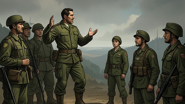 Generous Terms from "The Last of the Mohicans". Courtesy in Victory A magnanimous offer Montcalm gives the British garrison terms that preserve its arms, colors, and military dignity.