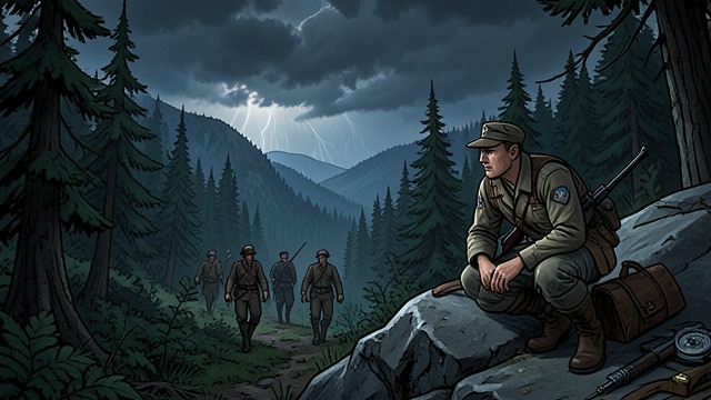 Leadership in the Battle from "The Last of the Mohicans". Practical Command Reading the terrain Hawkeye chooses cover, watches the weather, and studies the stream’s course.
