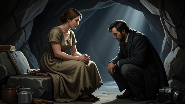 The Reunion from "The Last of the Mohicans". Relief in Captivity Trust restored Alice says she knew Duncan would not desert her.