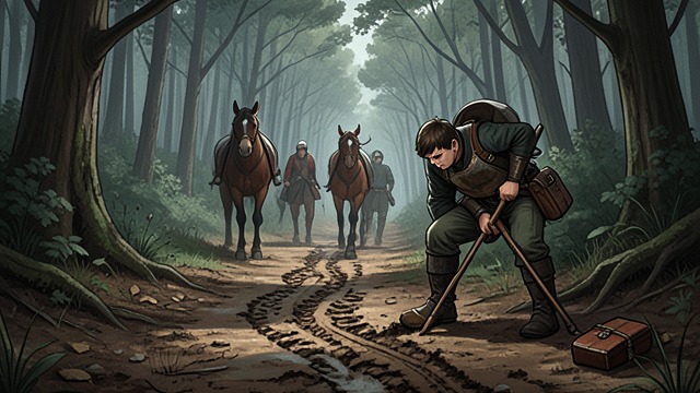 The Horse-Trail Insight from "The Last of the Mohicans". The Horse-Trail Insight A distinct gait Uncas recognizes that the ladies’ horses leave an unusual track.