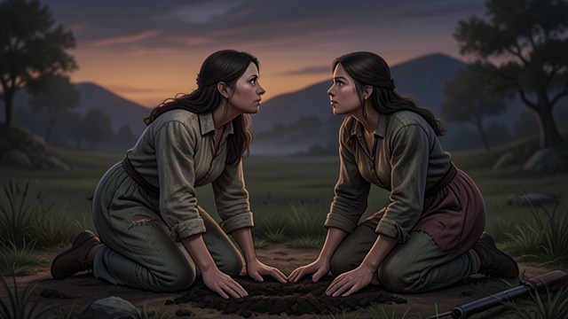 The Sisters’ Silent Prayer from "The Last of the Mohicans". The Sisters’ Silent Prayer Seeking strength Cora and Alice give thanks for past mercies and ask for protection through the coming night.
