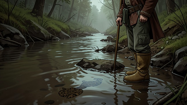 The False Trail from "The Last of the Mohicans". Recovering the Scent A trail concealed At a spring, Magua's party appears to vanish.