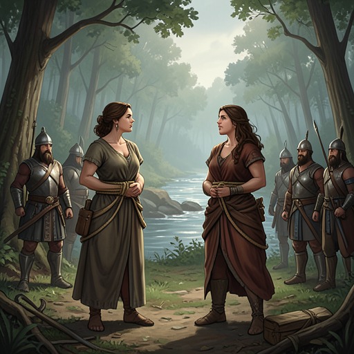 The Capture and Separation of the Sisters from "The Last of the Mohicans". This thread follows the captors’ control over the sisters and shows how separation makes rescue both urgent and uneven.