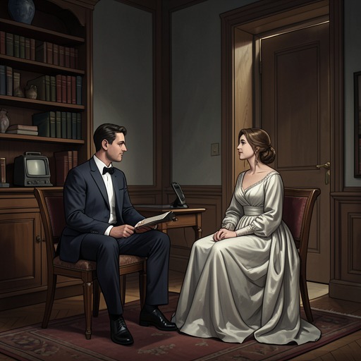 Murazov’s Moral Companionship from "Dead Souls". This flow follows Murazov’s relationships with Khlobuev, Chichikov, and the Governor-General as he combines personal counsel with public responsibility.