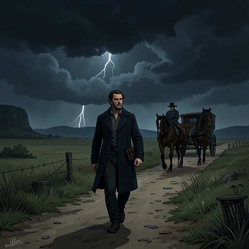 The Roadside Journey from "Dead Souls". This flow follows the journey’s changing rhythm, as travel carries Chichikov from social introductions into danger and onward to a wider Russian landscape.