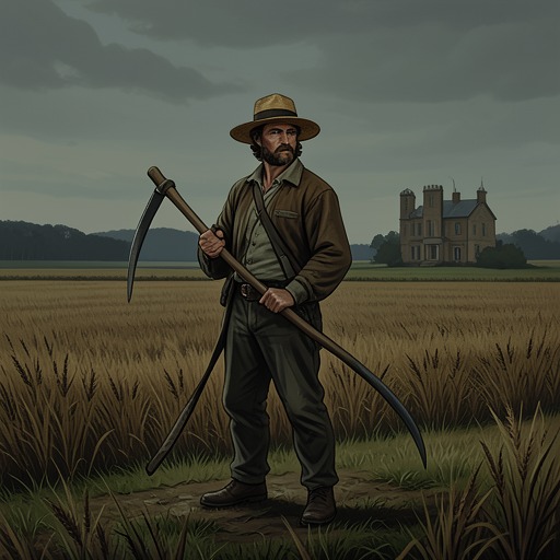Work, Wealth, and the Estate from "Dead Souls". This theme contrasts passive possession, speculative schemes, and disciplined agricultural work as rival ideas of prosperity and responsibility.