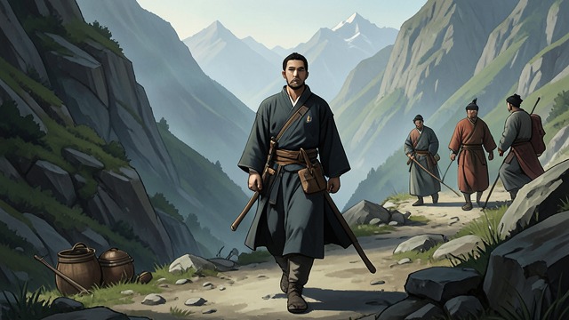 Sixty Encounters from "The Book of Five Rings". A Long Record of Combat Travel and Contest Miyamoto Musashi describes moving from province to province and fighting strategists from numerous schools.