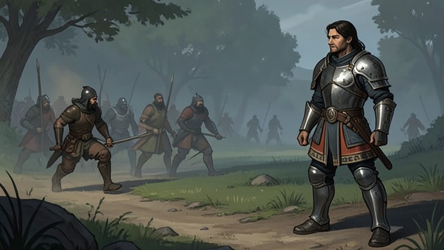 Choosing the First Attackers from "The Book of Five Rings". Reading the Order Scanning the Field The fighter watches the sequence of incoming attacks and moves toward those who advance first.