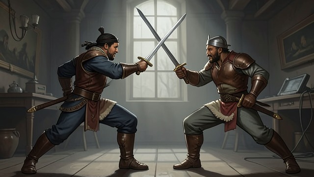 Joining the Attack from "The Book of Five Rings". Tai Tai No Sen Shared Motion When both sides attack, Musashi advises a calm, strong response aimed at a weak point.