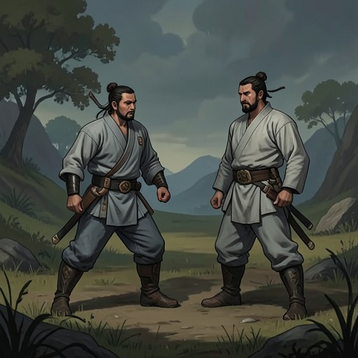 主动权之争,《五轮书》中的场景。这条脉络追踪双方对节奏主导权的争夺如何变化,从选择进攻时机到阻止对手恢复。