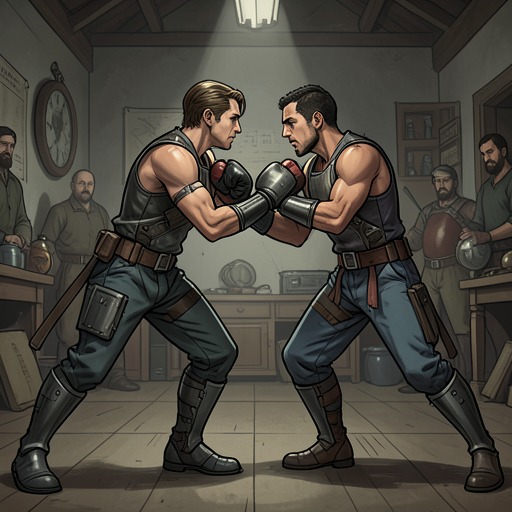 The Battle Against Equal Resistance from "The Book of Five Rings". This thread follows the point at which direct effort stalls and the strategist must change method, scale, or angle.