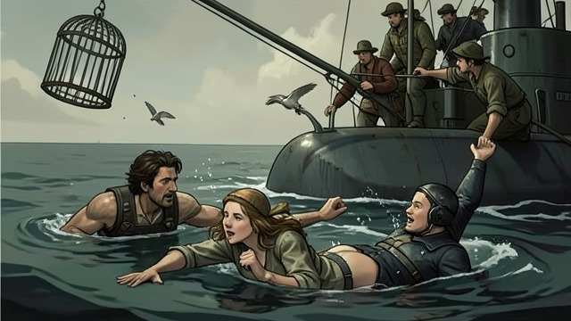 One Bird Recovered from "Miss Peregrine's Home of Peculiar Children". One Bird Recovered A desperate pursuit Jacob and Emma swim after the falling cage, but a German submarine surfaces and its crew takes one bird.