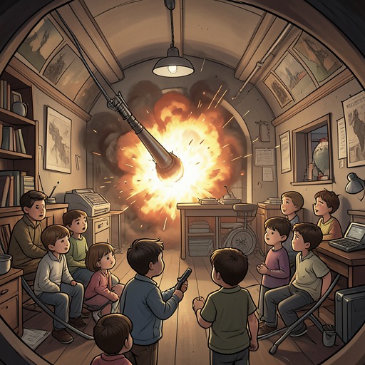 The War Inside the Loop from "Miss Peregrine's Home of Peculiar Children". The children’s repeated exposure to a real bombing turns a protected disaster into an increasingly unstable threat to their home.