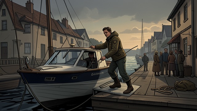 Return Across the Wall from "The Dispossessed". Homecoming as Risk An uncertain landing Shevek returns aboard the Davenant knowing that supporters and opponents may meet him at the Port.