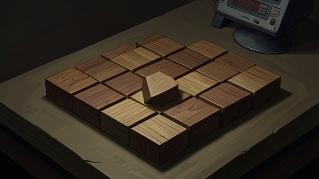 Numbers Beneath Words from "The Dispossessed". Seeking a Deeper Order The square of numbers After the director interrupts his rock question, Shevek turns to a numerical square whose rows balance.