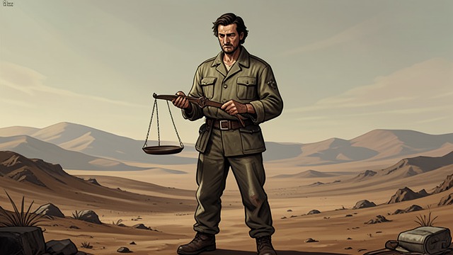 The Satirical Play from "The Dispossessed". An Owner on Anarres Property made ridiculous Tirin writes a comedy about an Urrasti who tries to buy, sell, and possess his way through Anarres.