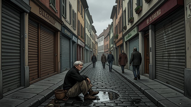 The Old Town Revealed from "The Dispossessed". The Hidden Cost of Paradise Poverty made immediate Shevek walks through Old Town and encounters a sick man in the gutter, shuttered shops, and people too…