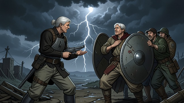 The Settlement Defended from "The Dispossessed". Safety Against Contact Fear of invasion Rulag and other opponents argue that reopening contact may invite Urrasti domination.
