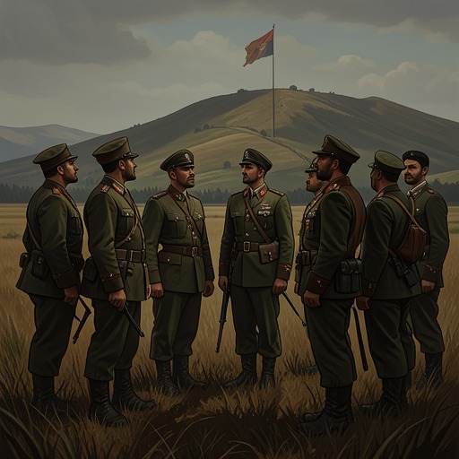 The Benbili War from "The Dispossessed". The revolution in Benbili and the intervention by A-Io reveal how states turn distant populations into pieces in a contest for power.