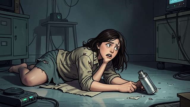 Hope Becomes Exhaustion from "Blow Out". Hope Becomes Exhaustion Holding onto clues Melissa listens for planes and other sounds that might reveal her location.