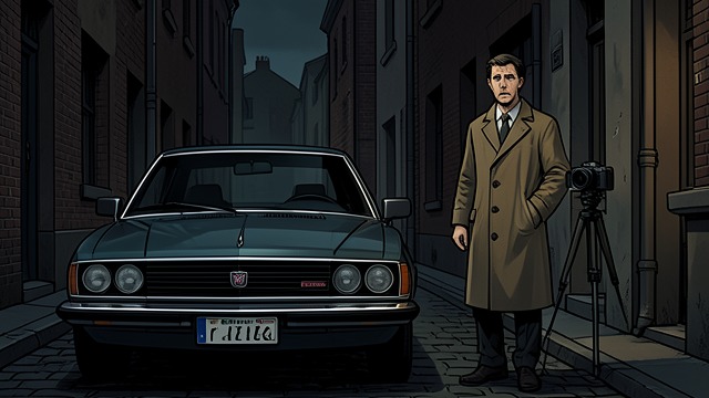 Identity Fraud and Movement from "Blow Out". Identity Fraud and Movement A name on a car A camera records a Nissan Micra near multiple crime scenes.