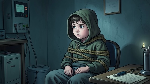 A Girl Expected to Endure from "Blow Out". A Girl Expected to Endure Captivity hides distress Melissa’s captors expect her to obey, stay quiet, and tolerate discomfort.