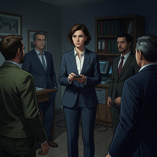 Joanne Stuart’s Return to Command from "Blow Out". This flow traces Joanne Stuart’s movement from personal upheaval and professional hesitation into leadership under extreme pressure.