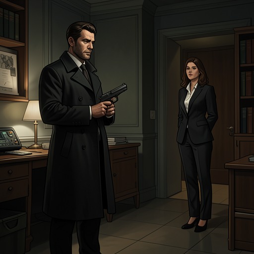 A Threat That Escalates from "Blow Out". This flow tracks the transition from covert, delayed poisonings to an exposed hostage crisis and fatal pursuit.