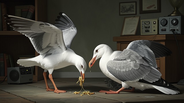 A Failed Conformity from "Jonathan Livingston Seagull". Trying the Flock’s Life Imitating the Routine Jonathan joins gulls fighting for scraps, deliberately attempting to behave as they do.