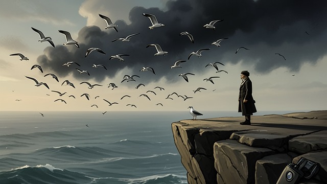 The Broken Brotherhood from "Jonathan Livingston Seagull". Belonging Withdrawn A Collective Gesture The flock declares its brotherhood broken and turns away from Jonathan in unison.
