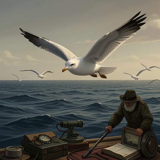 The Journey Through Worlds from "Jonathan Livingston Seagull". Jonathan’s movement from Earth to a community of skilled flyers transforms achievement into a deeper inquiry about perfection and presence.