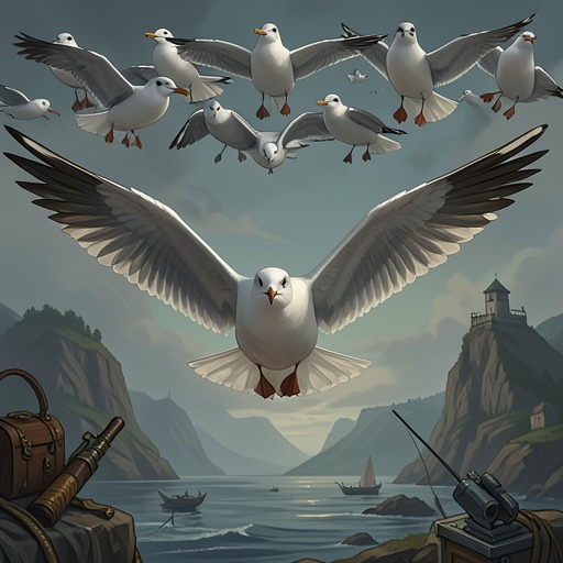 Fletcher’s Becoming from "Jonathan Livingston Seagull". Fletcher’s anger at exclusion is redirected through training until he becomes a confident, compassionate successor to Jonathan.