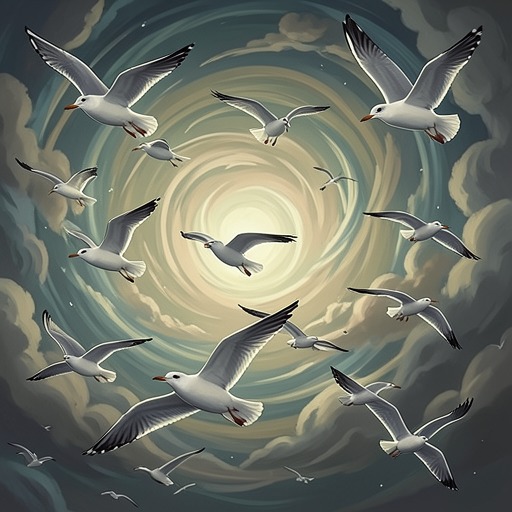The Pursuit of Flight from "Jonathan Livingston Seagull". Jonathan’s devotion to flight grows from solitary experiments into a larger discovery of freedom, mastery, and teaching.