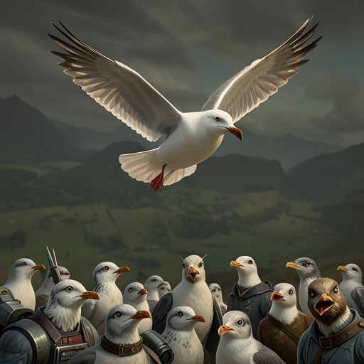 Fear, Risk, and Flight from "Jonathan Livingston Seagull". Jonathan’s physical risks and later social dangers reveal how fear shapes both his choices and the flock’s response to change.