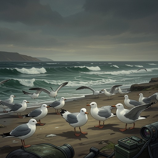 The Outcast Students from "Jonathan Livingston Seagull". A small group of rejected gulls becomes a school, building skill and confidence before carrying its lessons back to the flock.