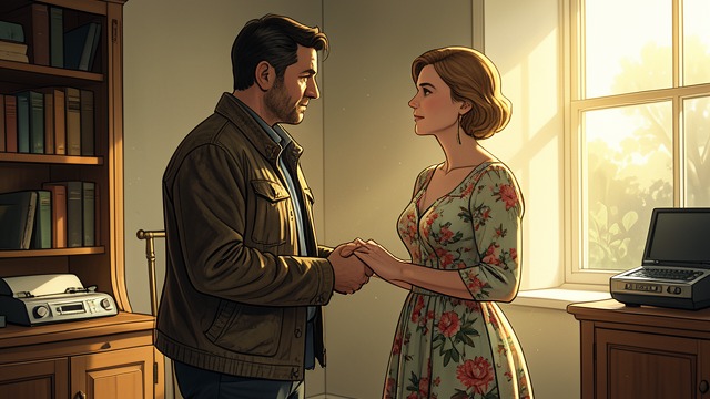 From Promise to Marriage from "The Door into Summer". From Promise to Marriage Recognition restored Ricky wakes when Dan arrives and recognizes him immediately.