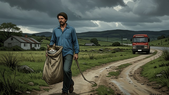 A Roadside Companion from "The Door into Summer". A Roadside Companion Small rituals Dan carries Pete in a bag, shares food and ginger ale, and speaks to him as a companion.