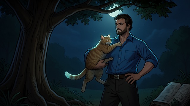 A Rescue in the Night from "The Door into Summer". A Rescue in the Night The same crisis revisited Dan returns to the exact night when Pete fought Belle and Miles.