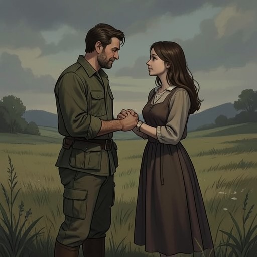 Dan and Ricky Across Generations from "The Door into Summer". Dan's relationship with Ricky evolves from protective affection toward an adult partnership, testing whether a childhood promise can become a freely chosen…
