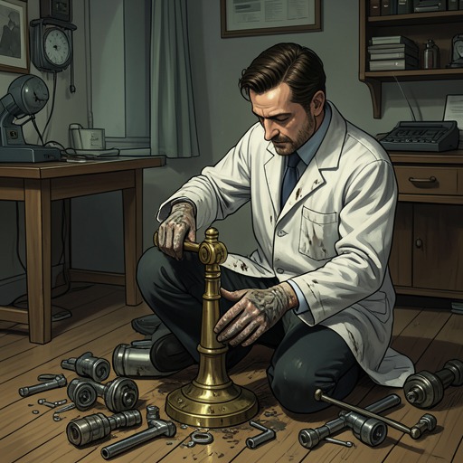 The Invention of Protean Pete from "The Door into Summer". Dan's ambition to build a flexible household servant develops into a wider engineering vocation that crosses decades and becomes part of his own recovery.